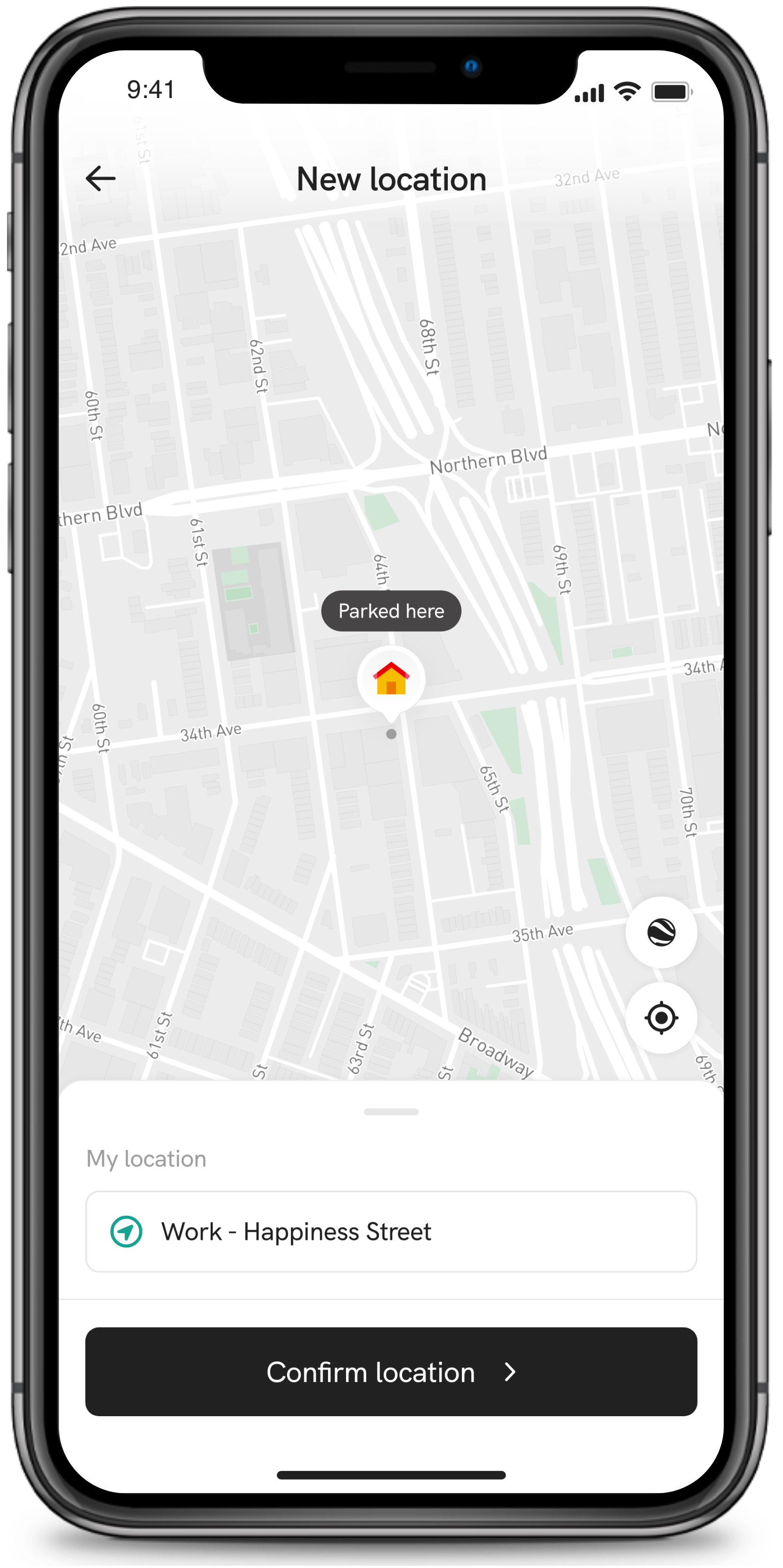 Step 1: Set your location